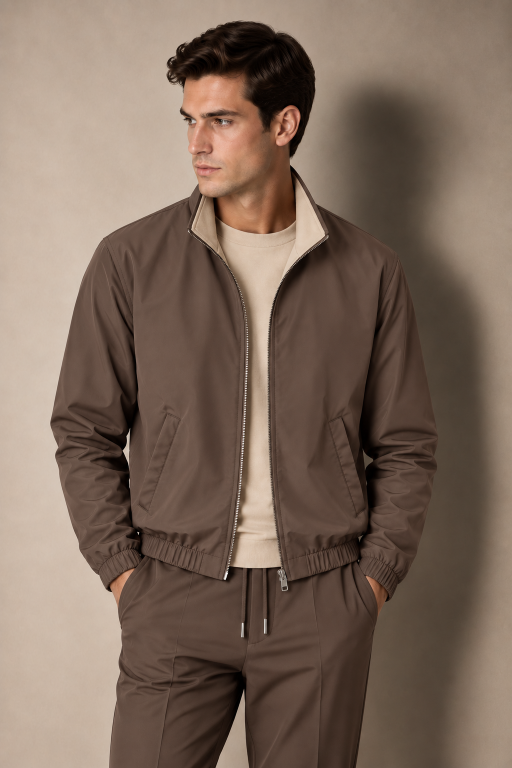Resort Jacket by ATELIER- Taupe