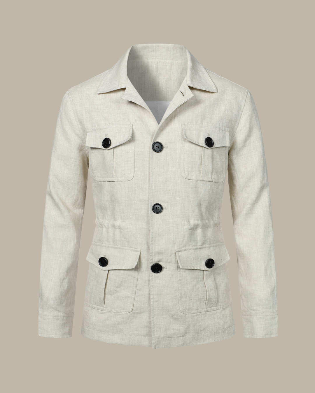 Safari Jacket- Off White