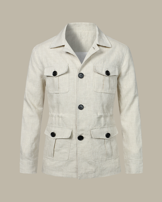 Safari Jacket- Off White