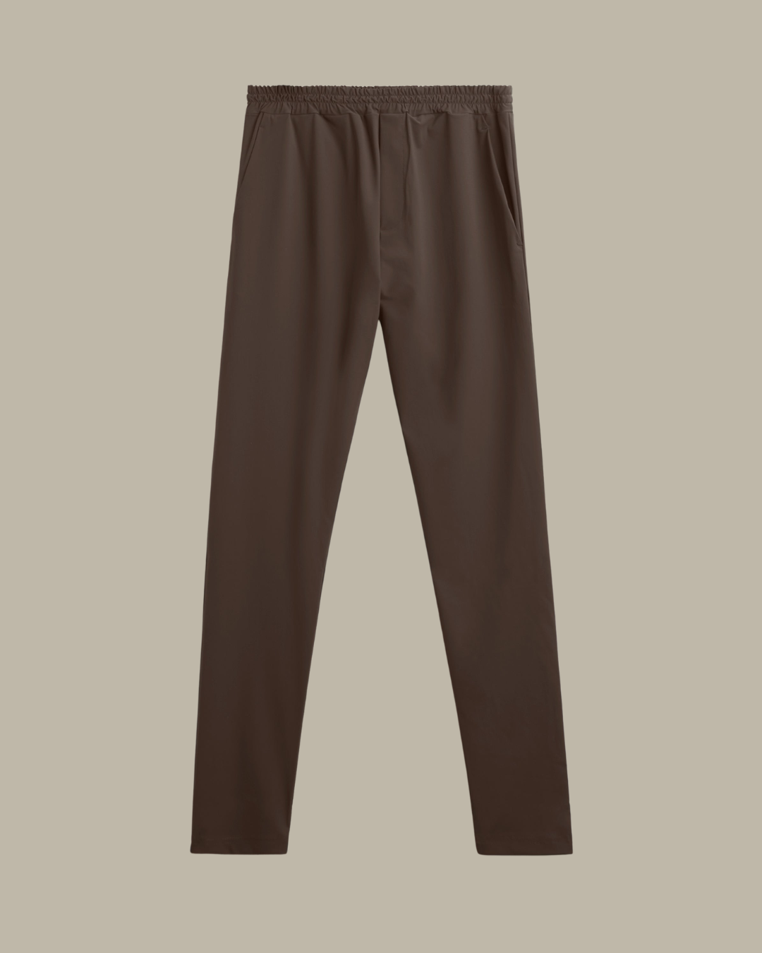 Smart Tech Pants "Milano"-  Mocca