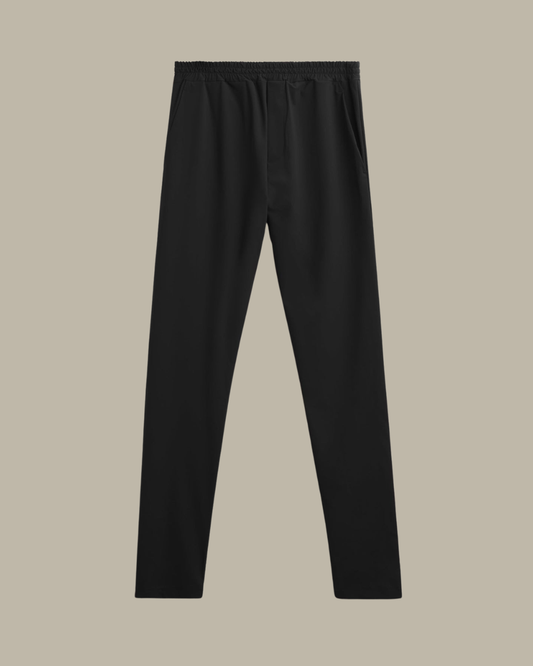Smart Tech Pants "Milano"- Onyx Black