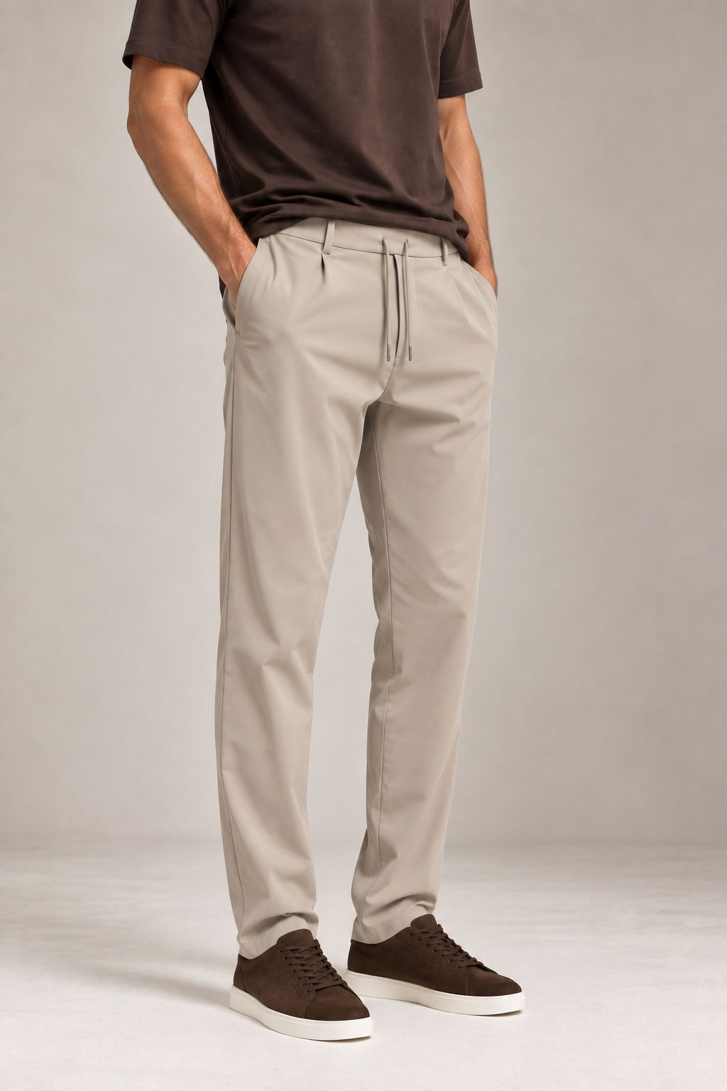Urban Tech Pants "Amsterdam" -Beige