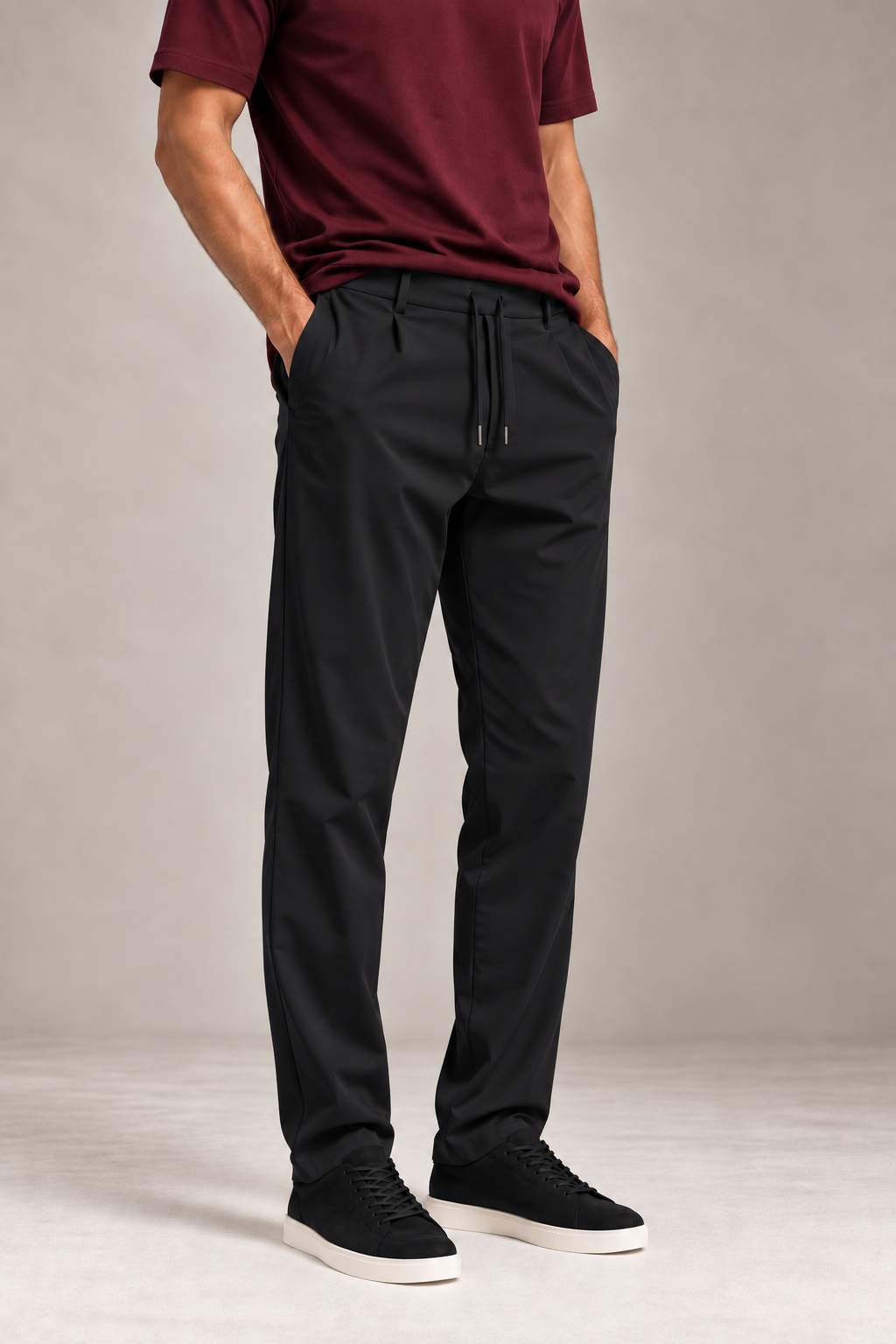 Urban Tech Pants "Amsterdam" -Onyx Black